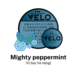 VELO Mighty Peppermint (Vị bạc hà nặng)