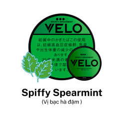 VELO Spiffy Spearmint vị bạc hà đậm