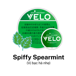 VELO Spiffy Spearmint ( Vị bạc hà nhẹ )