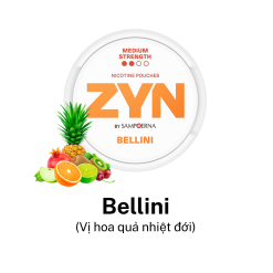 ZYN Bellini Medium (Vị hoa quả nhiệt đới) – 3mg